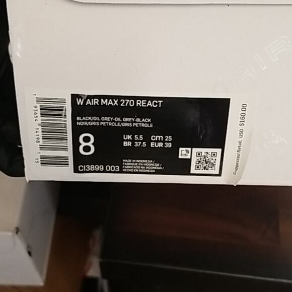 Nike Women's Low-top Running Shoe, Black/Oil - Picture 9 of 10